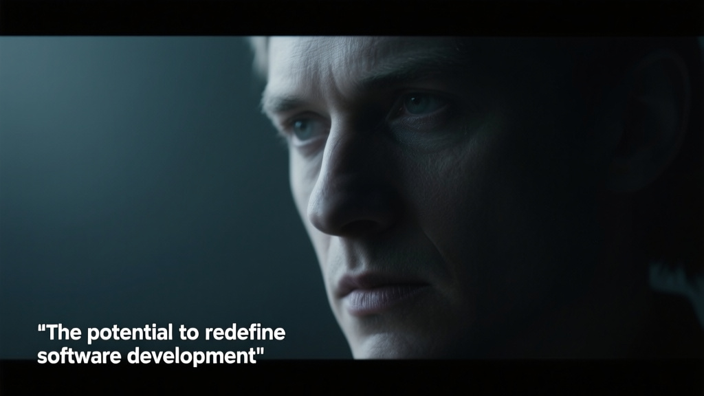 The potential to redefine software development