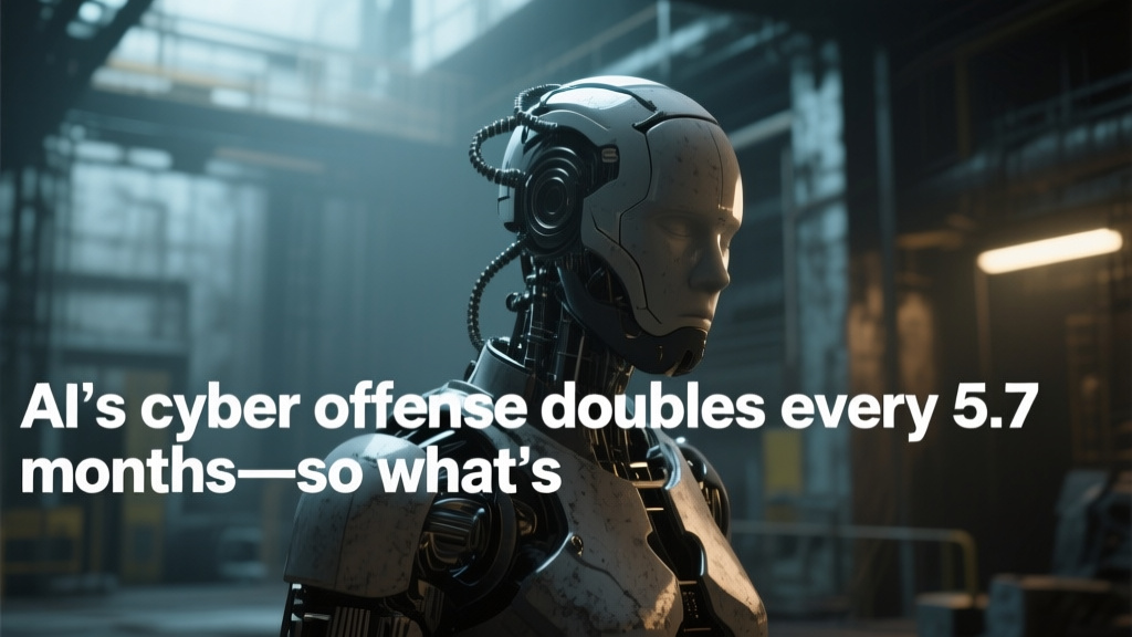 AI’s cyber offense doubles every 5.7 months—so what’s new?