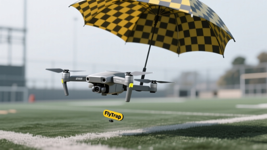 FlyTrap attack exposes DJI drones' visual blind spot