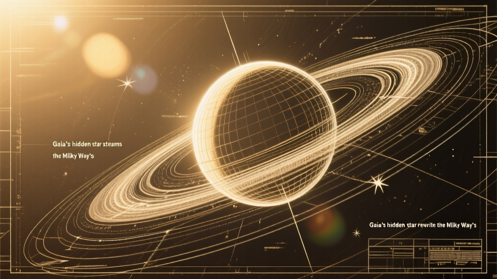 Gaia’s hidden star streams rewrite the Milky Way’s dark matter story