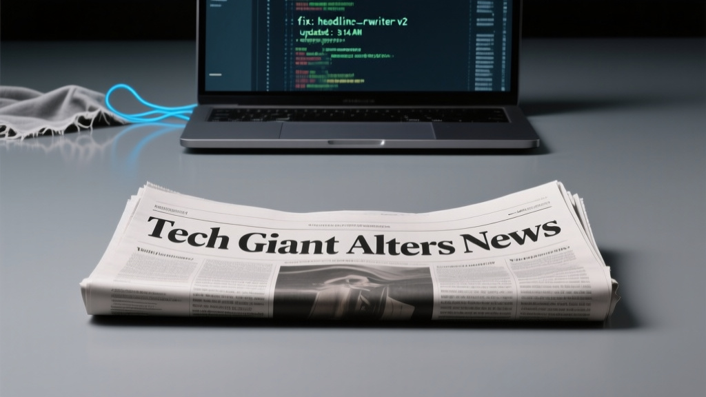 Google Alters News Headlines