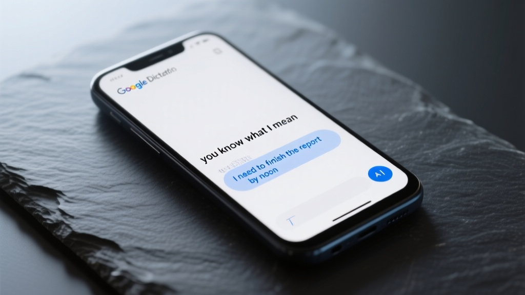 Google’s new dictation app fixes your words—just not for Android yet