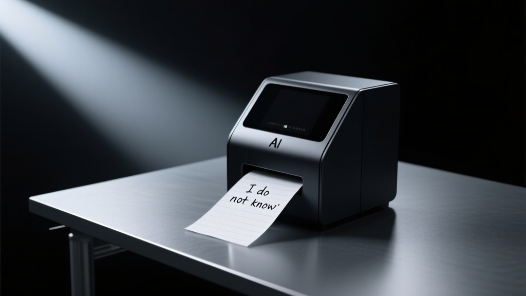 LLMs Finally Admit They’re Making Things Up