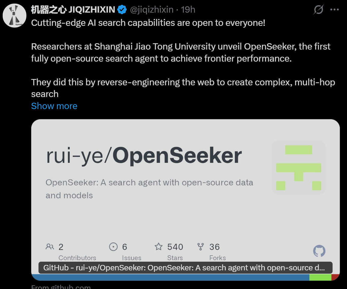 OpenSeeker’s open gambit: Can 11K data points break AI’s data monopoly?