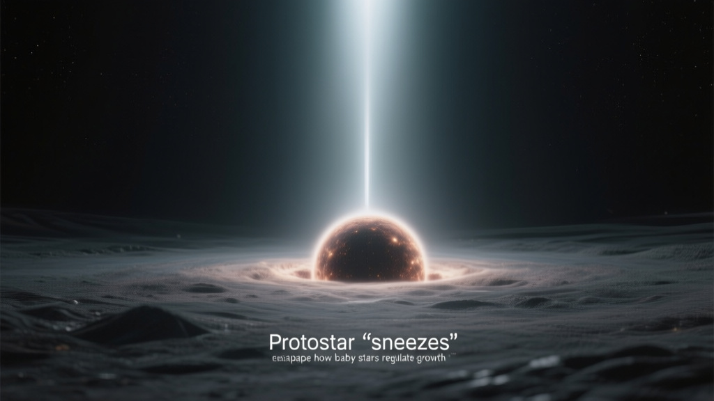 Protozvijezde „kihaju“ i oblikuju prstenove plina – otkriven ključni proces rastanja