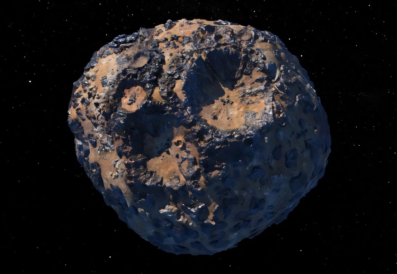 Psyche’s craters may hold clues to planetary core origins