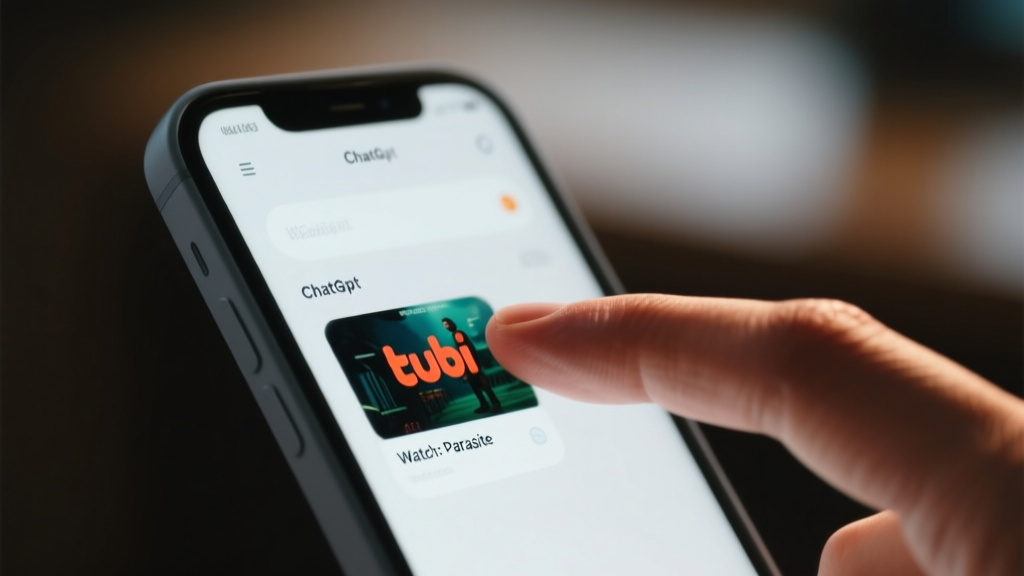 Tubi’s ChatGPT integration isn’t about streaming—it’s about AI discovery