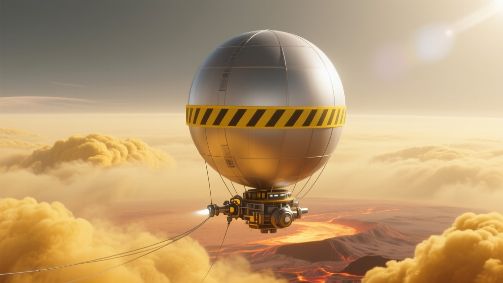 Venusov aerobot s ISRU-om: godine u oblacima, ali uz veliki ali