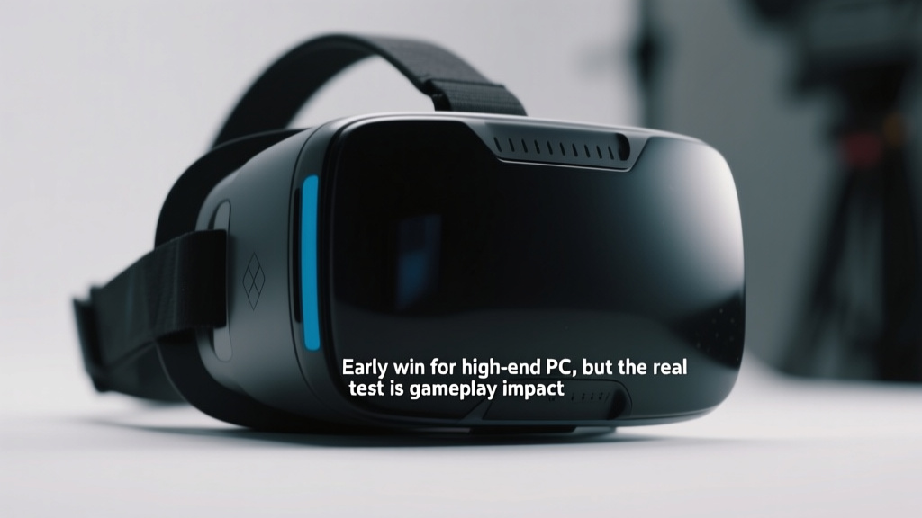 Early win for high-end PC VR, but the real test is gameplay impact